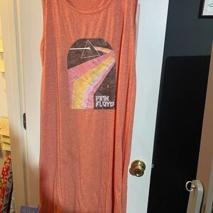 Pink Floyd Graphic Tank Dress
